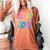 Class Of 2036 First Day Kindergarten Grow With Me Graduation Women's Comfort Colors T-Shirt Yam