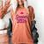 Coquette Pink Bow Senior 2026 Class Of Graduation Women's Comfort Colors T-Shirt Yam