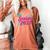 Coquette Pink Bow Senior 2027 Class Of Graduation Women's Comfort Colors T-Shirt Yam