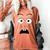 Creepy Carrots Halloween Book Character Costume Women's Comfort Colors T-Shirt Yam