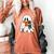 Cute Ghost Reading Book Spooky Season Halloween Costume Kids Women's Comfort Colors T-Shirt Yam