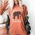 Easily Distracted By Elephants And Books Elephant Women's Comfort Colors T-Shirt Yam