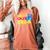First Day Of School Shirt Peace Out Pre-K Graduation Kids So Women's Comfort Colors T-Shirt Yam