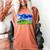 Frutiger Aero Dolphin Meadow Aesthetic Y2k 2000s Ironic Women's Comfort Colors T-Shirt Yam