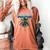 Frutiger Aero Palm Tree Y2k Aesthetic 2000s Trend Women's Comfort Colors T-Shirt Yam