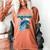 Frutiger Aero Splashy Dolphin Y2k Aesthetic Graphic Women's Comfort Colors T-Shirt Yam