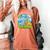 Frutiger Aero Y2K Fashion Trends Statement Piece Tech Orange Women's Comfort Colors T-Shirt Yam