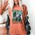 Godzilla Ocean Scene Comic Book Illustration Movie Monster Women's Comfort Colors T-Shirt Yam