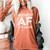 Graduated AF 2018 Senior Graduation Shirt Women's Comfort Colors T-Shirt Yam