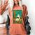 Groovy Ghost Reading Book Cat Halloween Ghost Teacher Women's Comfort Colors T-Shirt Yam