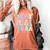 Groovy In My Last Day Of School Era Second Grade Graduation Women's Comfort Colors T-Shirt Yam