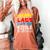Happy Last Day Of Middle School Graduation Women's Comfort Colors T-Shirt Yam