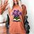 Irises Flowers Book Iris Floral Women's Comfort Colors T-Shirt Yam