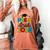 Kids Pre-K Grad 2025 Preschool Prek Graduation Women's Comfort Colors T-Shirt Yam