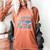 THIS LADY Will Never Own Enough BOOKS & YARN Women's Comfort Colors T-Shirt Yam