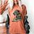Leopard Book Flower Women's Comfort Colors T-Shirt Yam