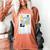 Little Miss Muffet Reading a Picture Book Women's Comfort Colors T-Shirt Yam