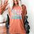 Next Stop Kindergarten Groovy Graduation Last Day Of School Women's Comfort Colors T-Shirt Yam
