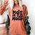 Not In The Mood Anti Social Introvert Sarcastic Retro Women's Comfort Colors T-Shirt Yam