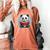 Panda With Book For Reading Enthusiasts Women's Comfort Colors T-Shirt Yam Panda With Book For Reading Enthusiasts Women's Comfort Colors T-Shirt Yam