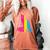 Pansexual Pride Celestial Cat Sitting Book LGBTQ Pan Colors Men Women Women's Comfort Colors T-Shirt Yam