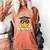 Peace Out 5th Grade Graduation Last Day Of School Women's Comfort Colors T-Shirt Yam