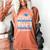 Proud Mama Of 2024 College Graduate Family 24 Graduation Women's Comfort Colors T-Shirt Yam