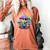 Psychedelic Alien Mushroom Nostalgia Groovy Vibe Hippie Women's Comfort Colors T-Shirt Yam