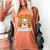 Read More Books Booooks Ghost Pumpkin Cute Teacher Halloween Women's Comfort Colors T-Shirt Yam