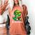 Readasaurus Reading Dinosaur Book Reader Bookworm Women's Comfort Colors T-Shirt Yam