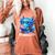 Readsolotl Blue Kawaii Axolotl Book Lover Reading Women's Comfort Colors T-Shirt Yam
