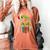 Retro Christmas Ornament Book Christmas Teacher Librarian Women's Comfort Colors T-Shirt Yam