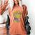 Rugrats Reptar Distressed Comic Book Style Cartoon Women's Comfort Colors T-Shirt Yam