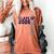 Senior Class Of 2026 Graduation Year High School & College Women's Comfort Colors T-Shirt Yam