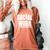 Social Work Graduate TShirt College Graduation Women's Comfort Colors T-Shirt Yam