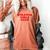 Strange Girls Club Weird Antisocial Introvert Humor Women's Comfort Colors T-Shirt Yam