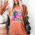 Suicide Awareness I Wear Teal Purple In Memory Of My Nephew Women's Comfort Colors T-Shirt Yam