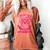 I Wear Pink In Memory Of My Daughter Breast Cancer Graphic Women's Comfort Colors T-Shirt Yam I Wear Pink In Memory Of My Daughter Breast Cancer Graphic Women's Comfort Colors T-Shirt Yam