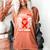 I Wear Red In Memory Of My Mom Heart Disease Awareness Month Women's Comfort Colors T-Shirt Yam
