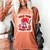 Women's Read Your Heart Out Groovy Bookish Valentine Day Women Girls Women's Comfort Colors T-Shirt Yam
