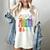 8647 Equal Rights Book Flower Trump Women Rights Feminist Women's Comfort Colors T-Shirt Ivory
