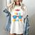 What An Awesome Pre-K Graduate Looks Like 2025 Graduation Women's Comfort Colors T-Shirt Ivory