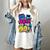 Back To The 90s Nostalgia Cassette Game Console Boombox Women's Comfort Colors T-Shirt Ivory Back To The 90s Nostalgia Cassette Game Console Boombox Women's Comfort Colors T-Shirt Ivory