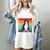 Bernedoodle Dog Introvert Bernedoodle Women's Comfort Colors T-Shirt Ivory