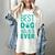 Best Dog Walker Ever Graduation New Shirt Dog Lover Women's Comfort Colors T-Shirt Ivory