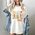 All Booked For Fall Book Pumpkin Autumn Thanksgiving Teacher Women's Comfort Colors T-Shirt Ivory