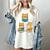 Cats Reading Book Lover Reading Bookworm Reader Women's Comfort Colors T-Shirt Ivory