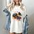 Class Of 2022 Monster Truck Graduation Cap Retro Sunset Boy Women's Comfort Colors T-Shirt Ivory