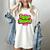 Class Of 2024 Senior Fresh Retro 90s TV Style Graduation Women's Comfort Colors T-Shirt Ivory