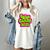 Class Of 2025 Senior Fresh 90s TV Style Retro Graduation Women's Comfort Colors T-Shirt Ivory